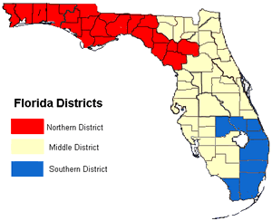 Florida Federal District Court Map - From NDFL Website