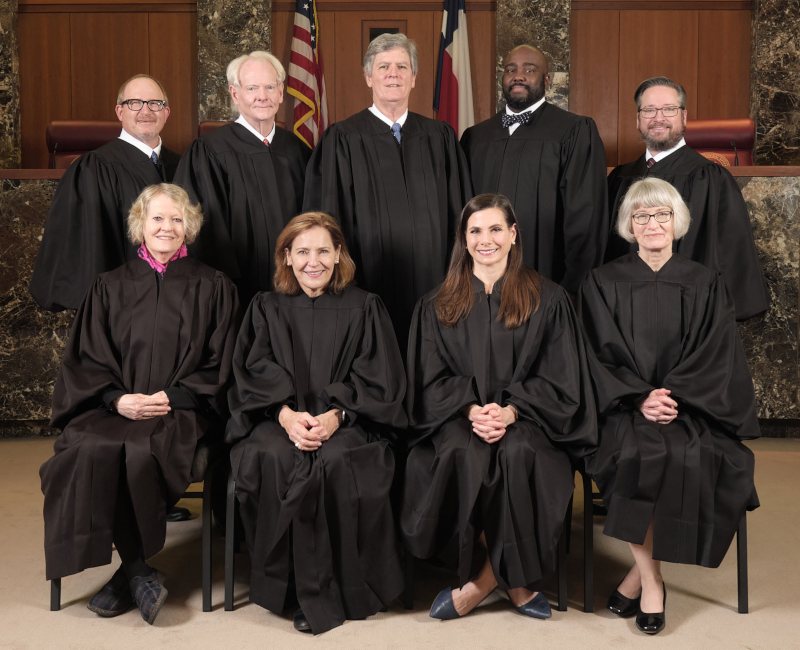 Texas Court of Criminal Appeals Judges