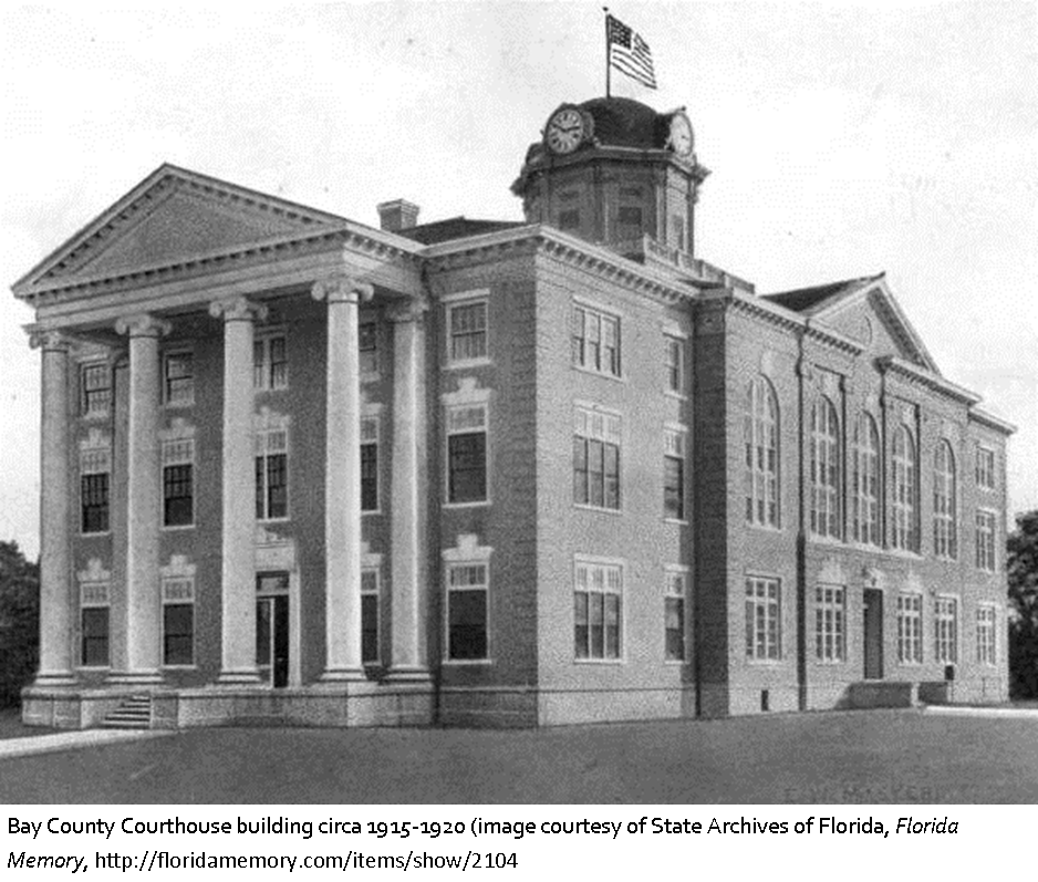 Bay County Courthouse 1915