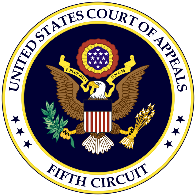 Fifth Circuit Court of Appeals Seal