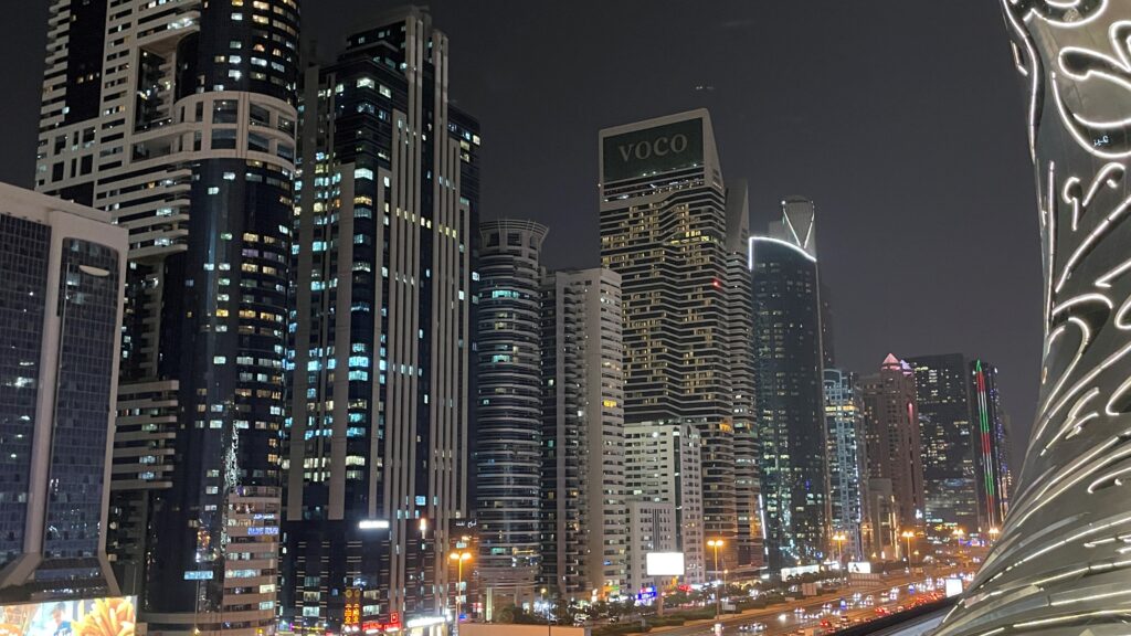 Dubai Skyline - Night 9