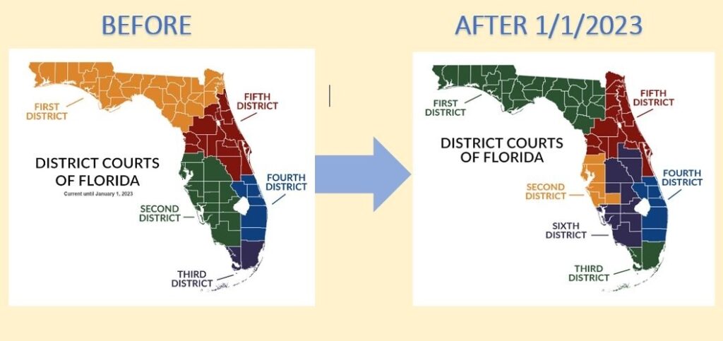 Florida 6th DCA Before and After Map (from website)